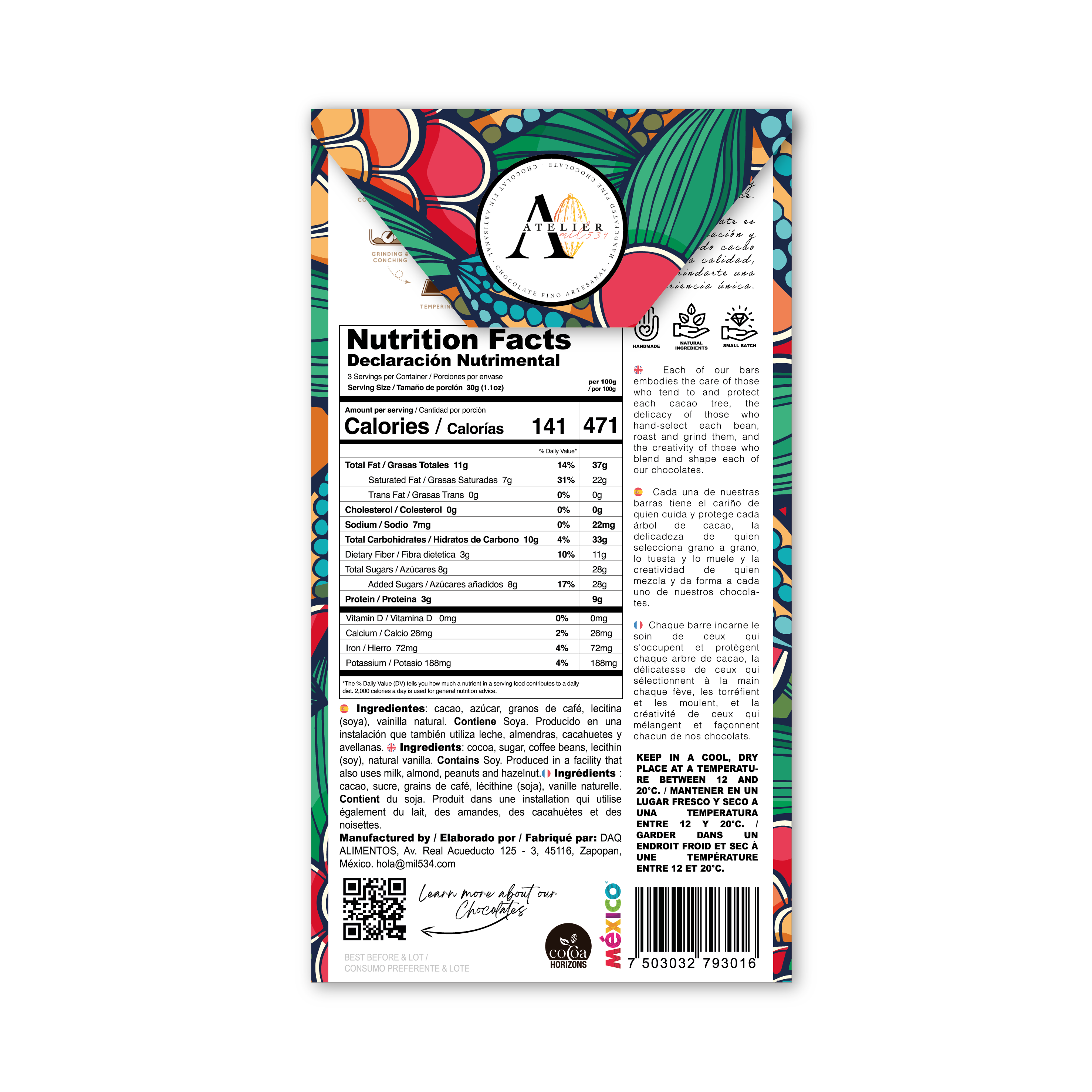 Blend México 70% con  Café Tostado