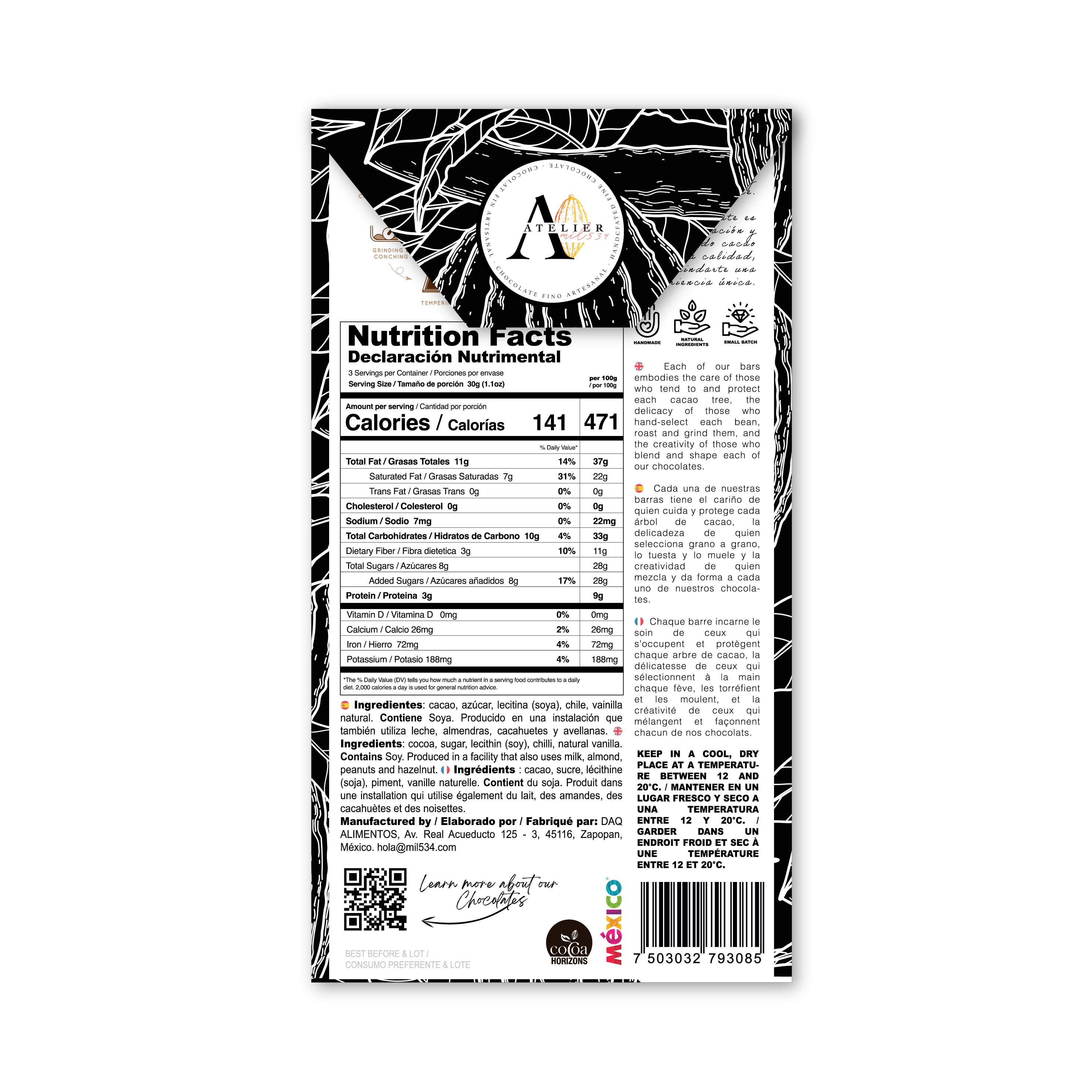 Blend México 70 % con Chile & Tortilla