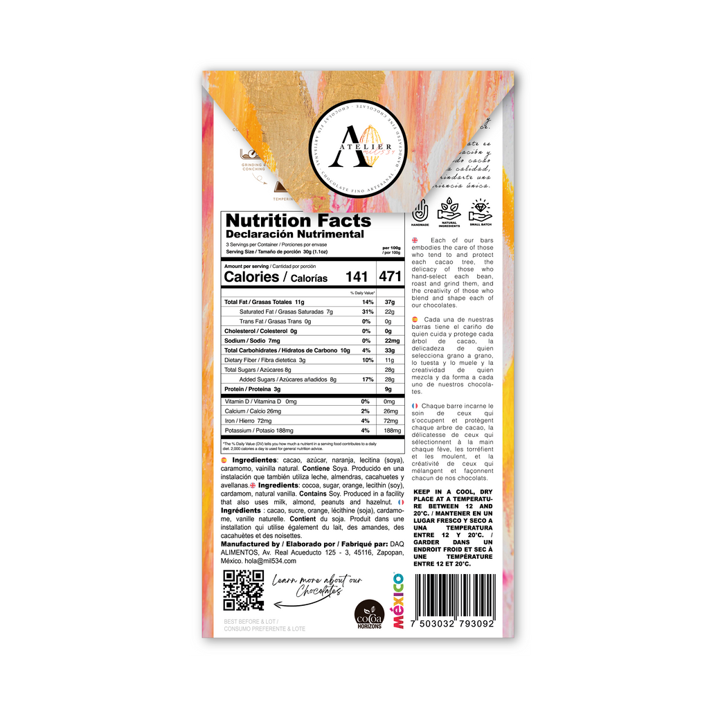 Blend México 70 % con Naranja & Cardamomo