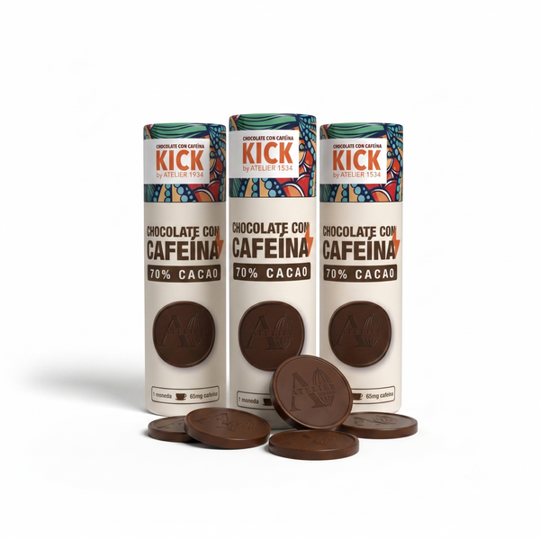 Pack 3 KICK Dark 70% Cacao